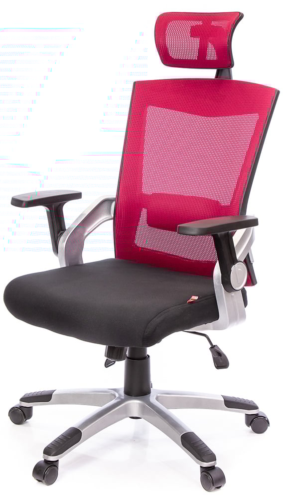 Кресло для персонала Прима PL HR ANF, красный АКЛАС - фото 5