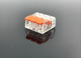 Клемная колодка Delux Сonnector 3р, прозр. DeLux - фото 1