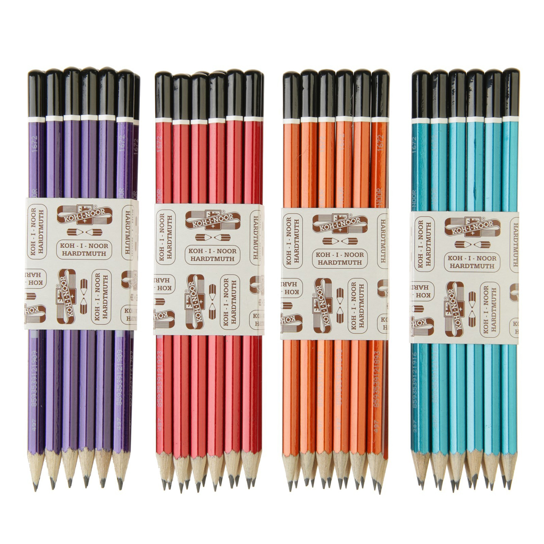 Олівець простий графітний без гумки HB Scala, шестигранний Koh-i-noor - фото 6