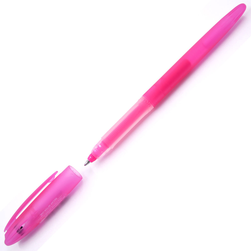 Гелевая ручка Uni-ball Signo Gelstick, 0,7мм., корпус розов., стержень розов. Uni - фото 5