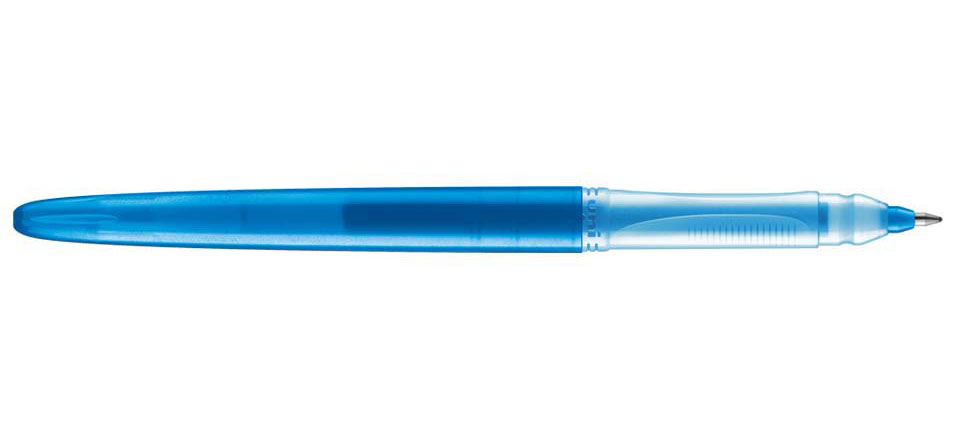 Гелева ручка Uni-ball Signo Gelstick 0,7мм., корпус блакит., ст. блакит. Uni - фото 5