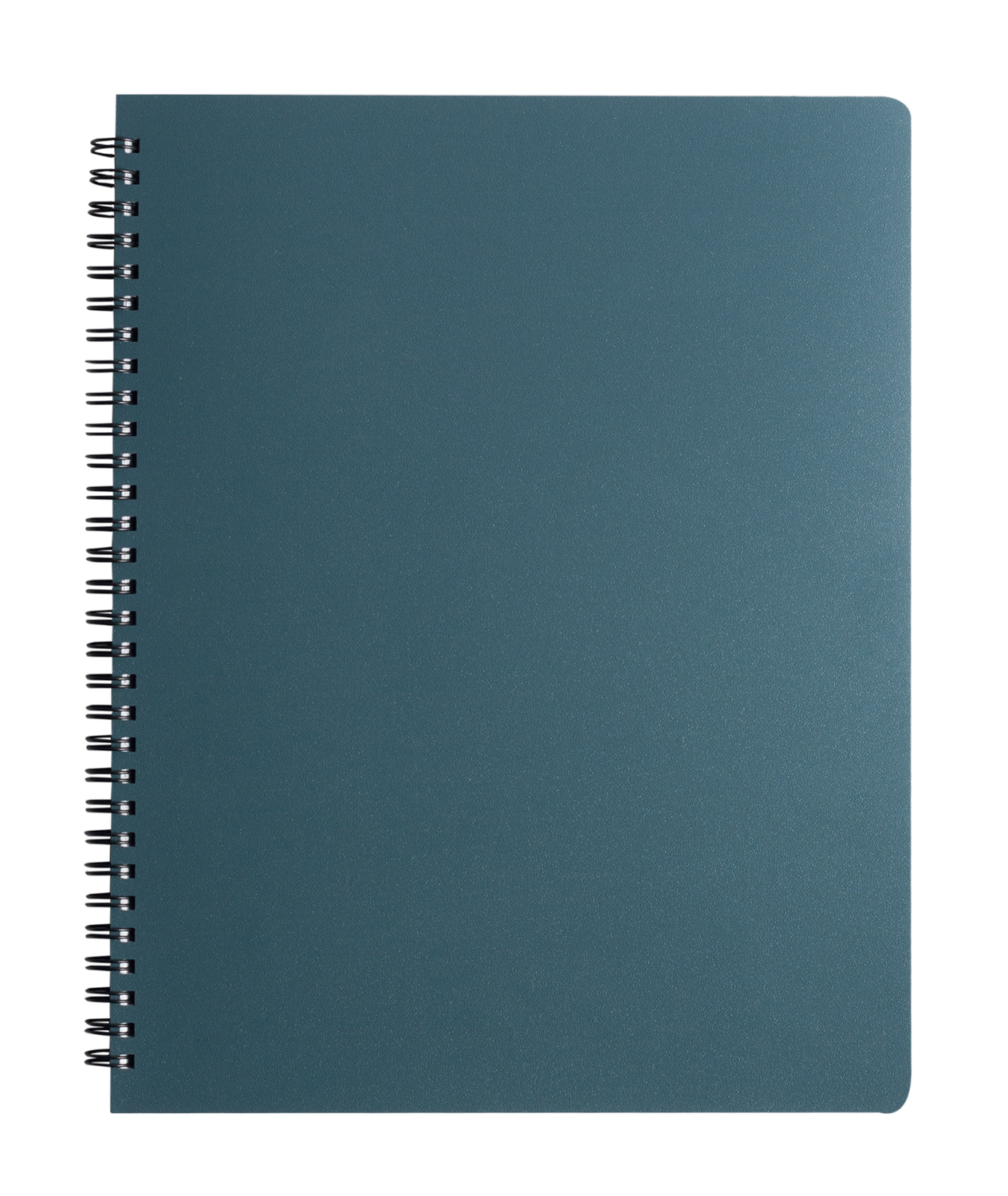 Зошит на спіралі А4 (204*274мм.), 96л.,  клітинка, OFFICE, пластикова обкладинка, графіт BuroMax - фото 1