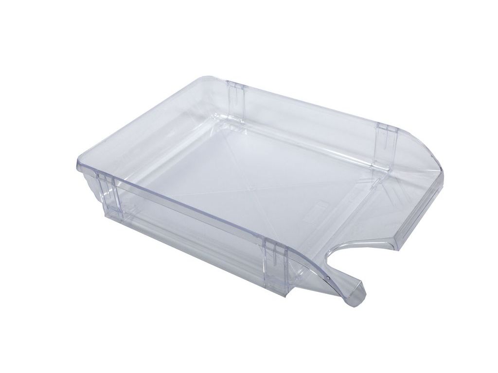 Лоток горизонтальный для бумаг (80502), прозр. Арника - фото 2