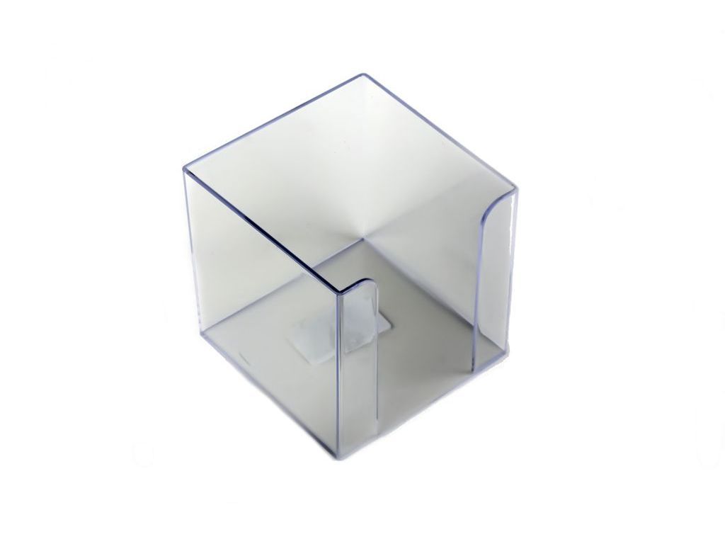 Підставка для блоку паперу 9*9*9см, прозор. Арніка - фото 2