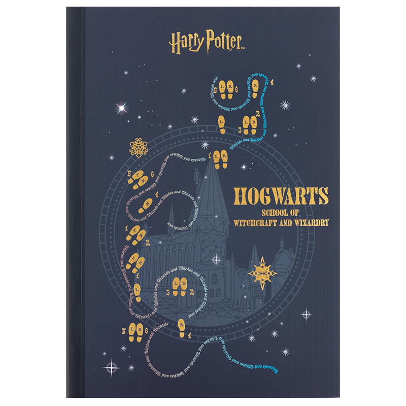 Блокнот мягкая обложка, А5, 40 лист., кл, Harry Potter (HP24-091) Kite - фото 2