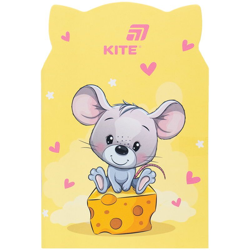 Блокнот мягкая обложка, 48 лист., Cheese Mouse (K25-461-4) Kite - фото 1