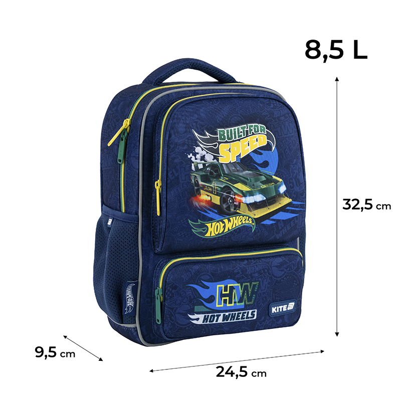 Рюкзак Kite Kids 559 Hot Wheels Kite - фото 18