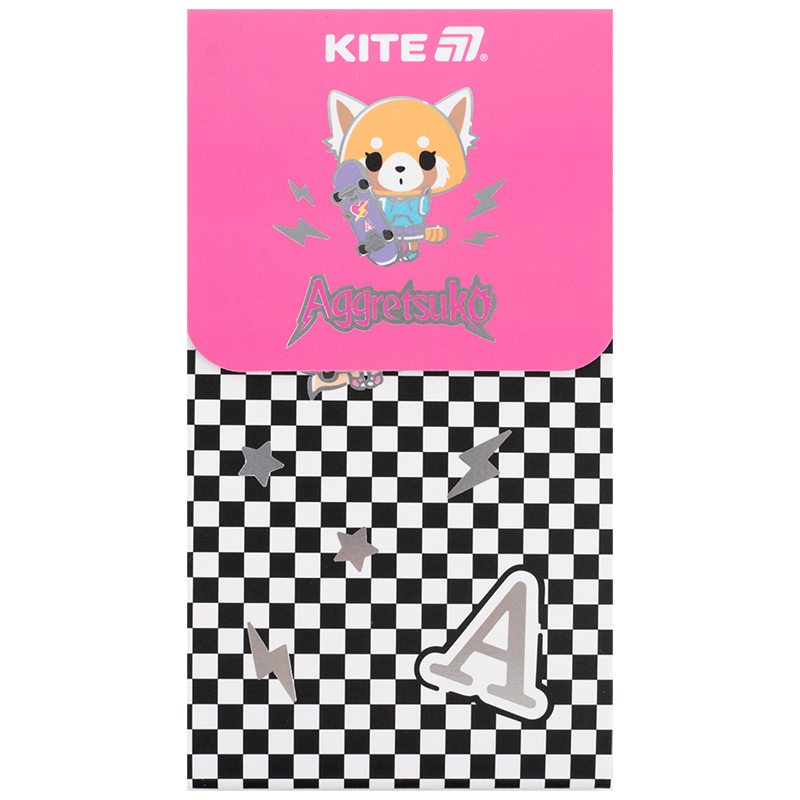 Блокнот на магніті, 60 арк., клітинка, Aggretsuko (AR24-092) Kite - фото 1