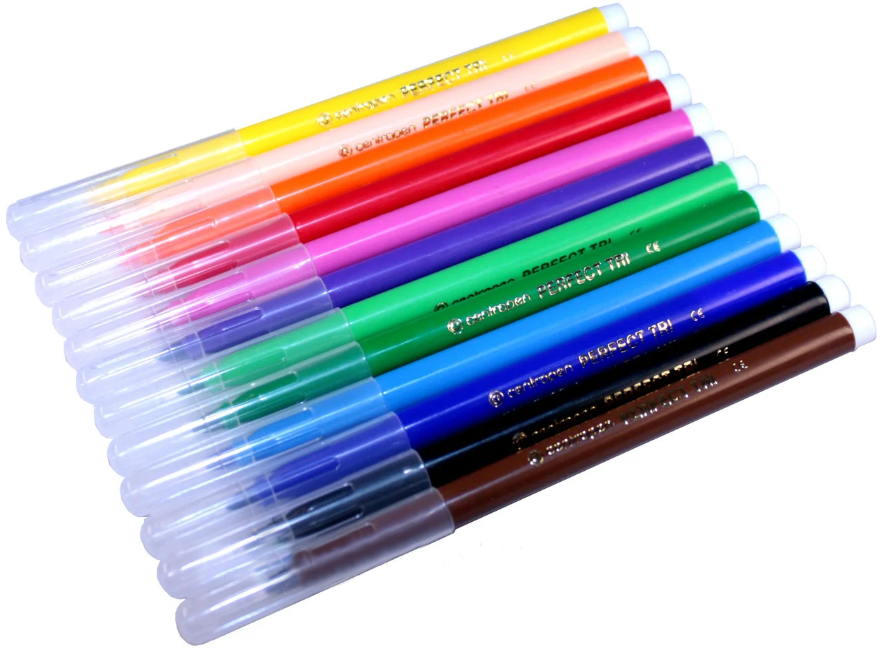 Фломастеры 12цв. Just Perfect 2510, ассорт. Centropen - фото 2