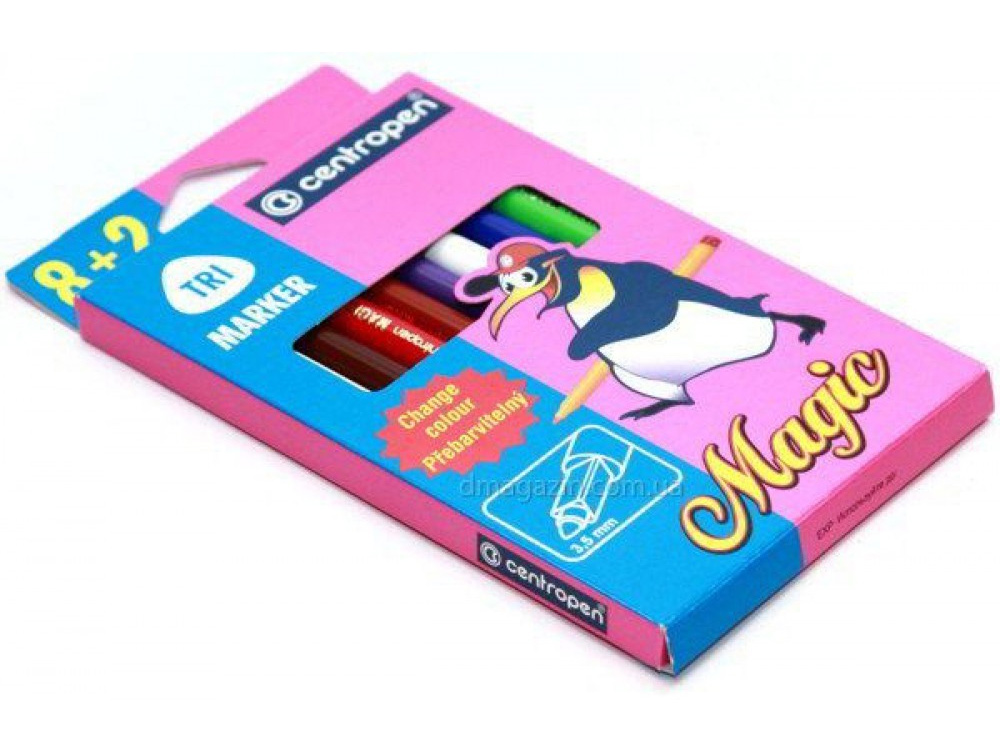 Фломастеры, 10цв., Magic 2549, ассорт. Centropen - фото 1