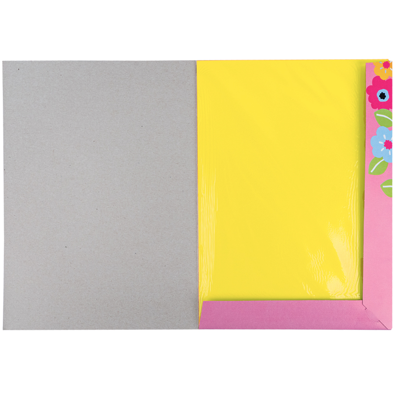 Бумага цветная неон. (10лист/5цвет), A4 