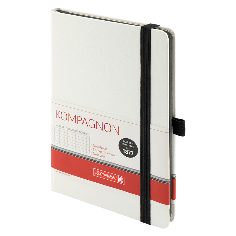 Книга записна А5 Компаньйон, клітинка, біл. Brunnen - фото 2