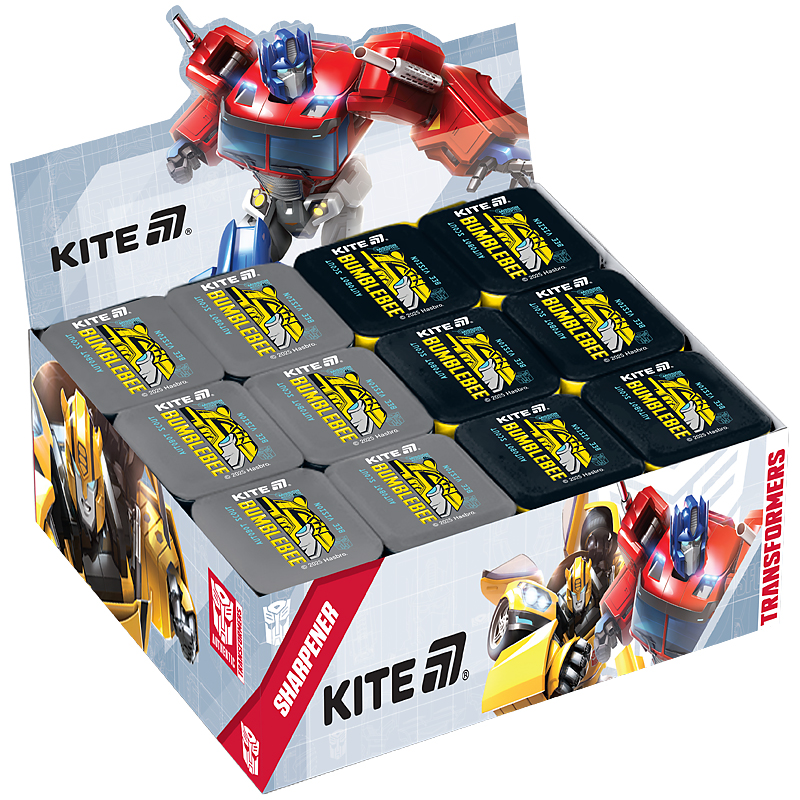 Точилка с контейнером прямоугольная Transformers Kite - фото 1