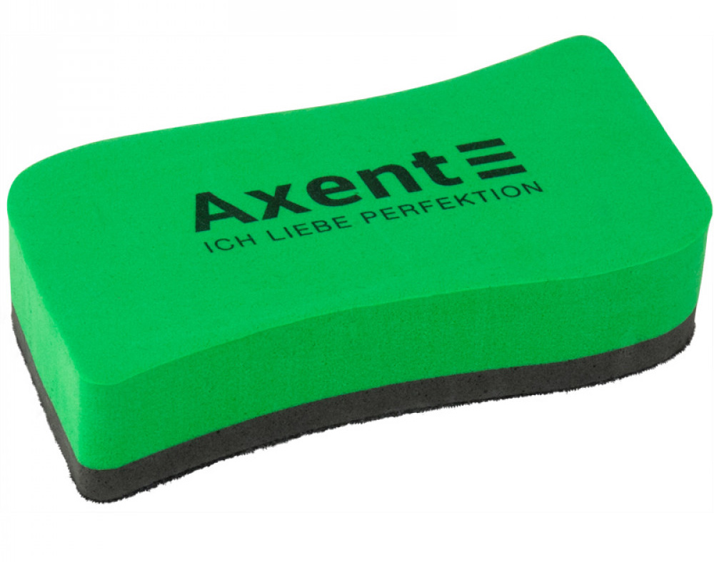 Губка для доски на магните Wave, зелен. Axent - фото 3