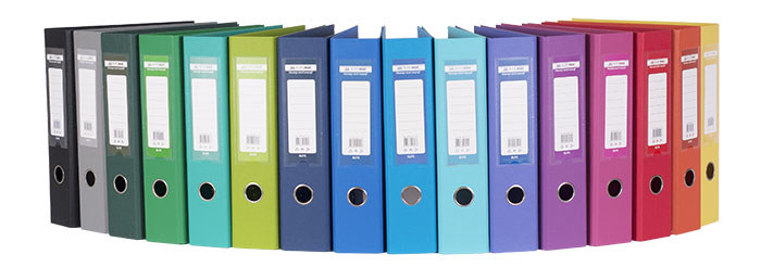 Регистратор 7см. А4 (PP двустороннее покрытие) ELITE, красн. BuroMax - фото 2