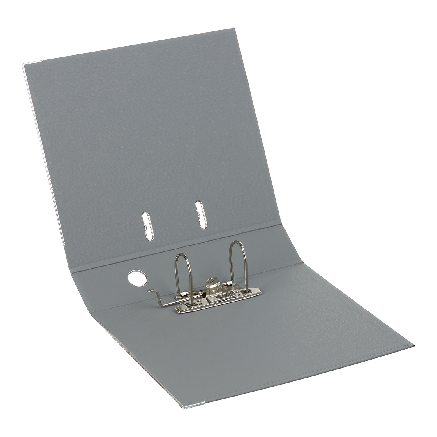 Регистратор 7см. А4 (PP двустороннее покрытие) ELITE, серый BuroMax - фото 2