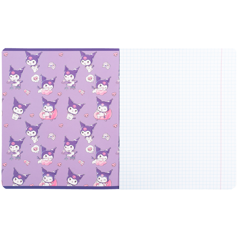 Зошит 18 арк., кл., гібр. лак + УФ лак, Hello Kitty-1 (HK25-236-1) Kite - фото 11