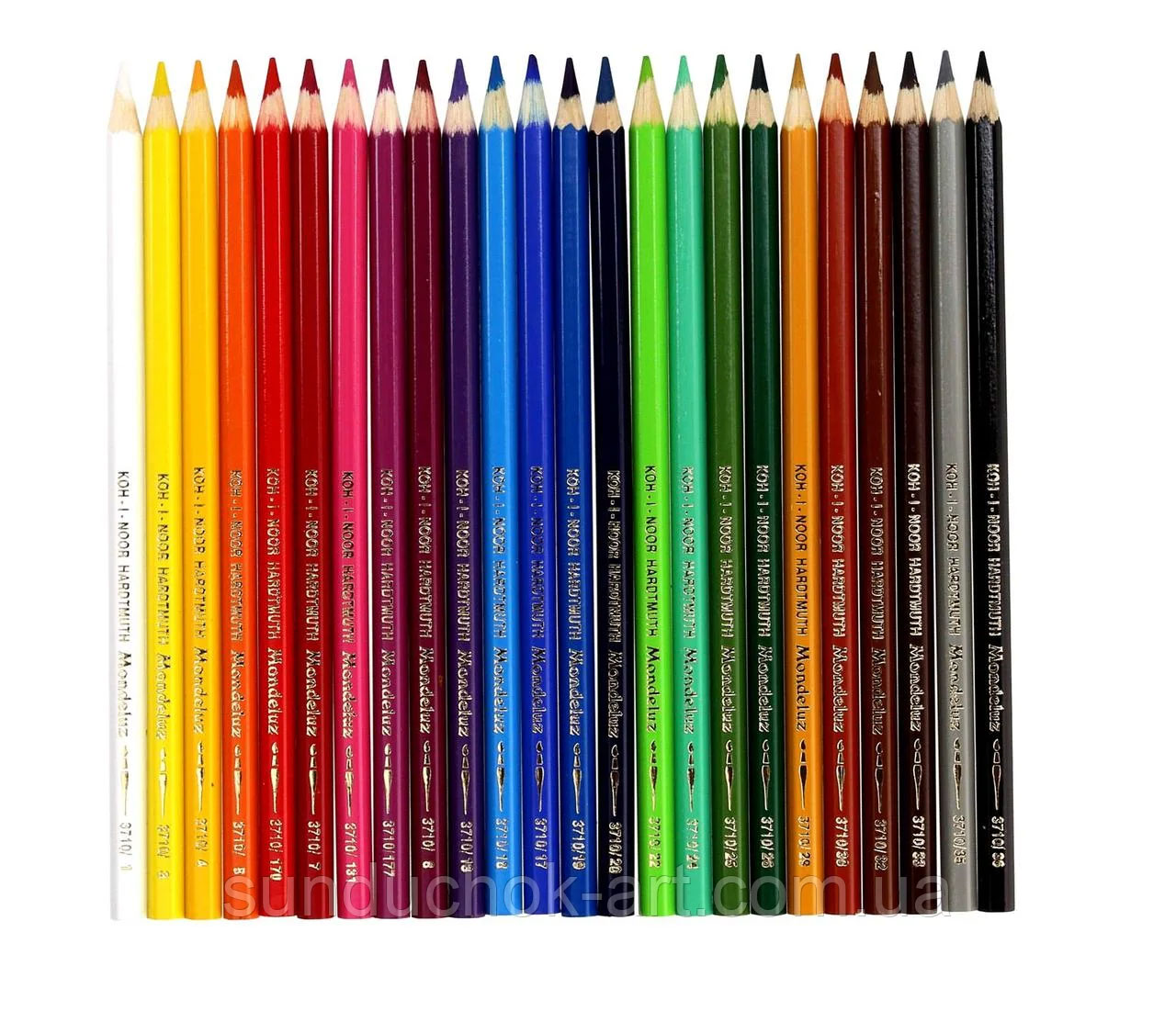Олівці акварельні, 24кол. MONDELUZ 3718 Koh-i-noor - фото 2