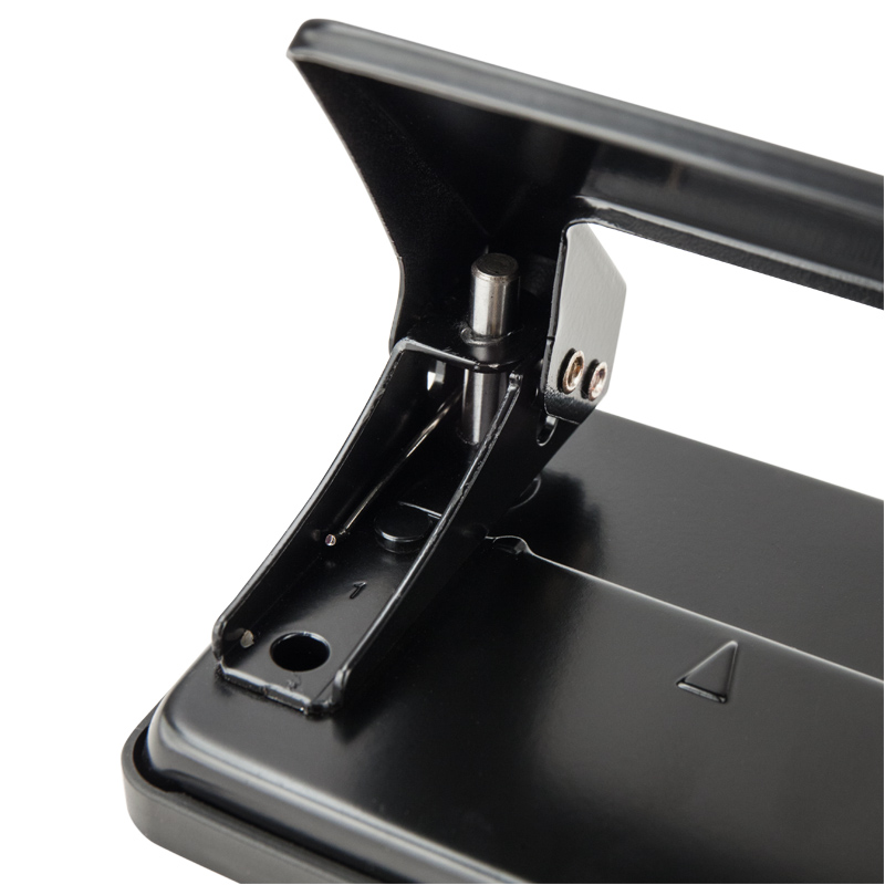 Дырокол на 2 отверстия, до 20 листов D3520, металлический, черн. Axent Delta - фото 1