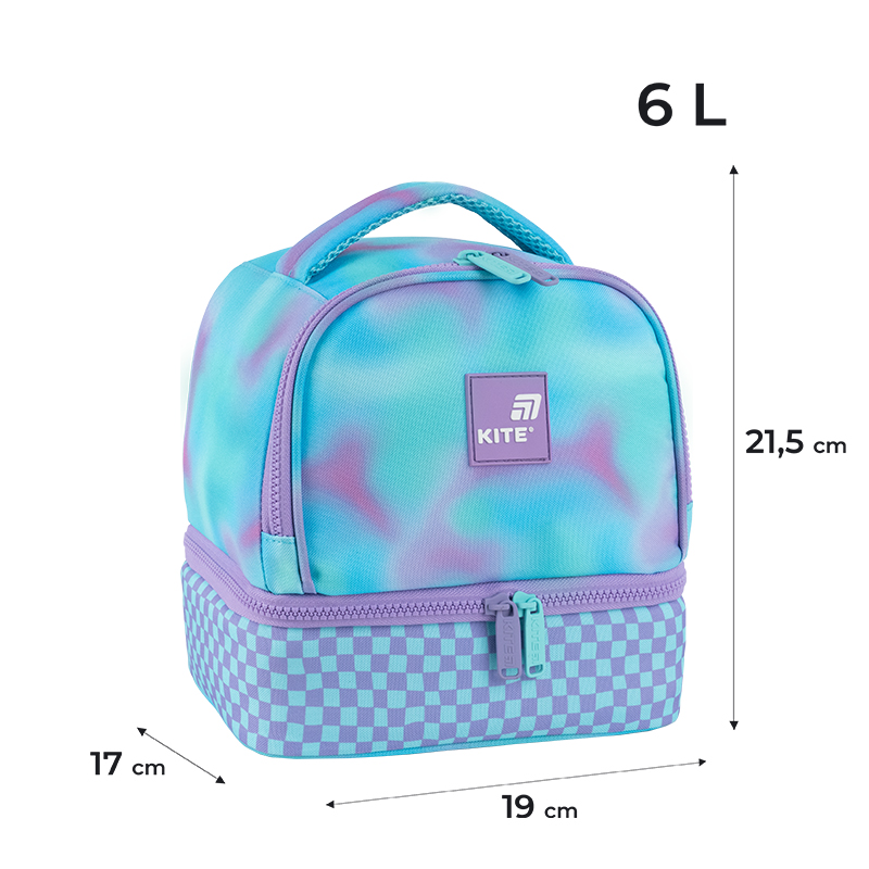 Сумка для ланчу 2708-2 блакит. Kite - фото 6