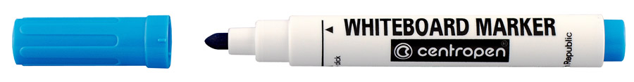 Маркер для дощок, BOARD, кругле вістря 2,5мм., син. Centropen - фото 2