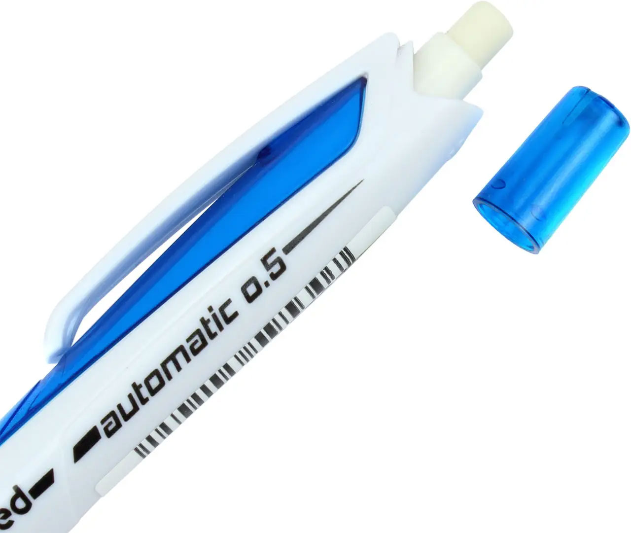 Карандаш автоматический 0,5мм. BLACK PEPS Automatic, пластиковий корпус с резиновым грипом, син. Maped - фото 3