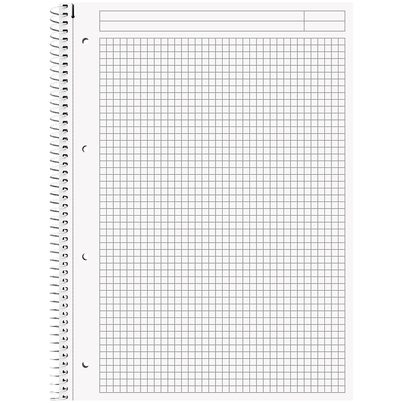 Колледж-блок А4 Premium, клетка, 80 листов, антрацит (сер.-серебр.) Brunnen - фото 1