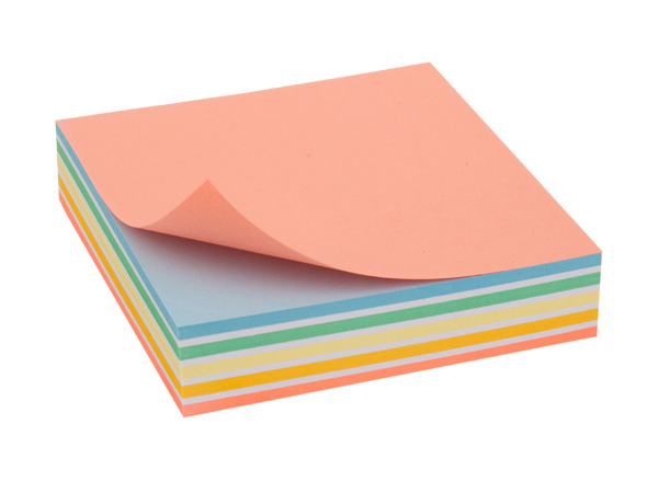 Блок для запису клеєний 90*90*20мм. Elite Color Axent - фото 1