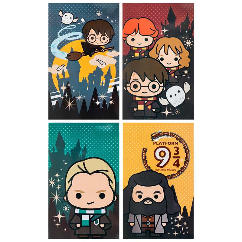 Блокнот-планшет, A6, 50 лист., без лин., Harry Potter (HP25-195) Kite - фото 4