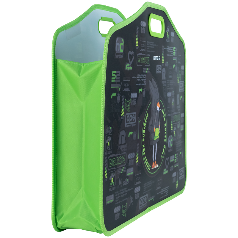 Портфель на липучках, 1 отдел., A3, Fox Rules Kite - фото 1