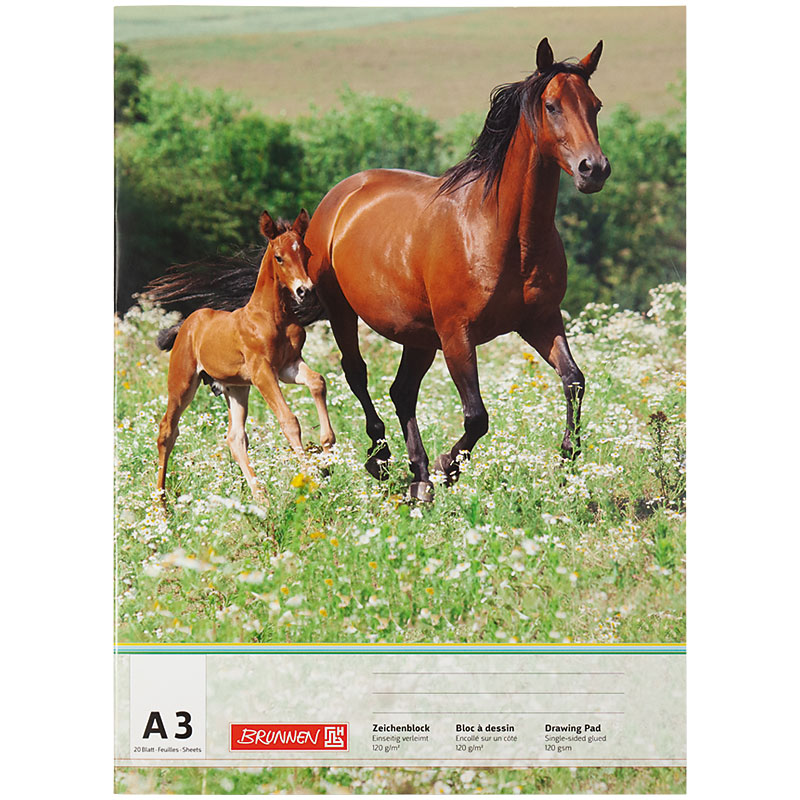 Альбом-склейка для рисования А3, 20 листов, 100 г/м2 Brunnen - фото 4