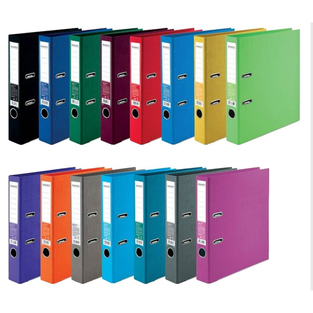 Реєстратор 5см. А4 (PP двостороннє покриття) Prestige, блакит. Axent - фото 2