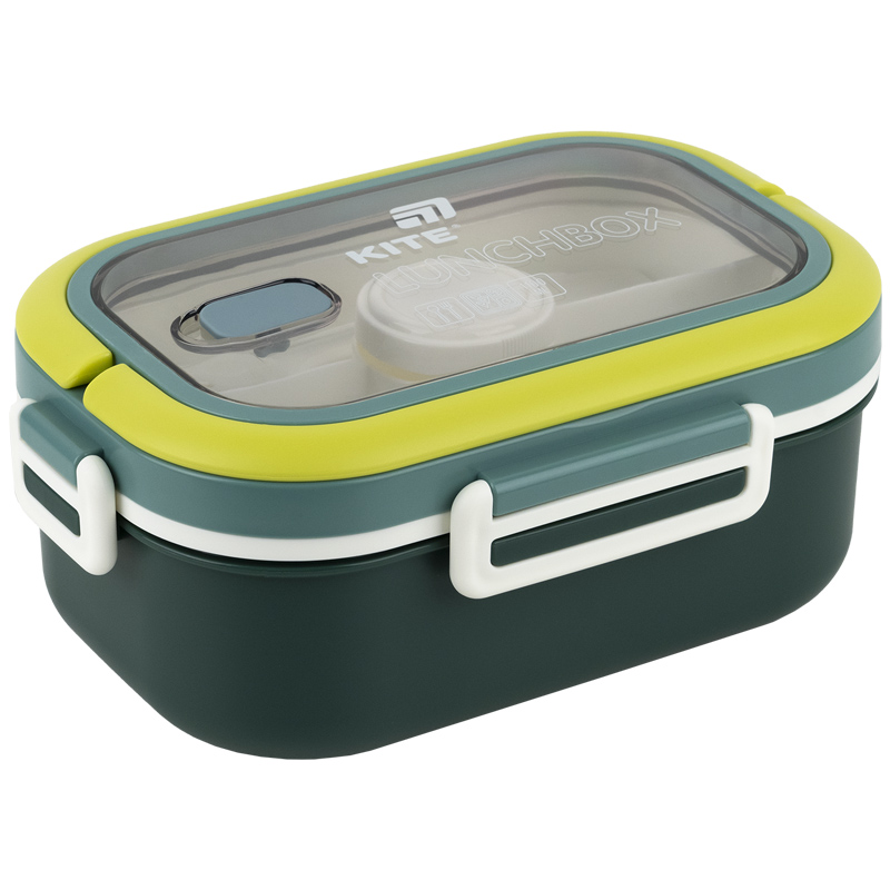 Ланчбокс с разделителем 1100 мл, зеленый (K25-1182-3) Kite - фото 2
