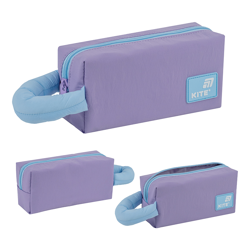 Пенал 2703-3 фиолетово-голубой Kite - фото 2