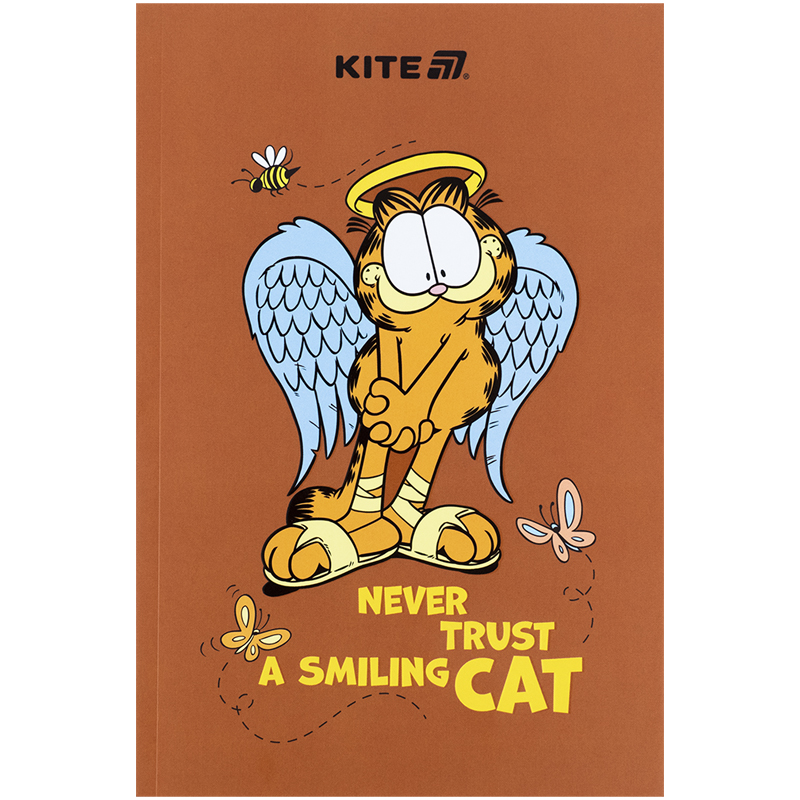Блокнот, термобиндер А5, 64 лист., Garfield-1 (GF25-193-1) Kite - фото 1