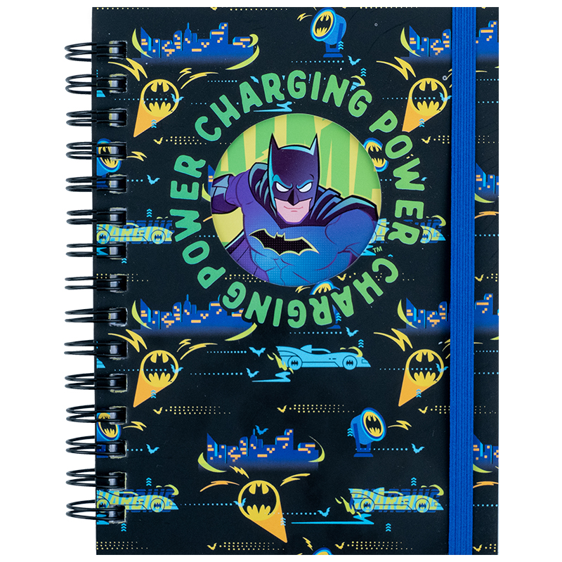 Блокнот вырубка, на спирали, 80 лист., А6 DC Comics (DC25-229) Kite - фото 1