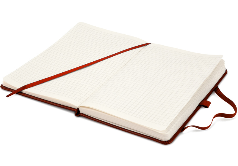 Книга записная Partner Lux А5, 96л., кл., бордо Axent - фото 5