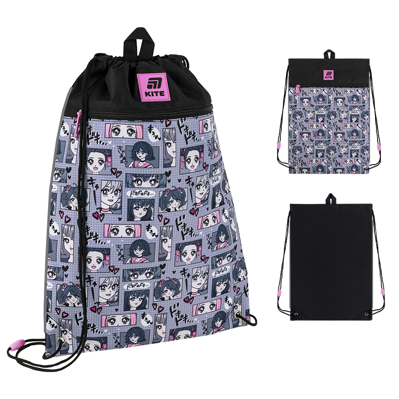 Сумка для взуття Kite 601M Anime Girl Kite - фото 1