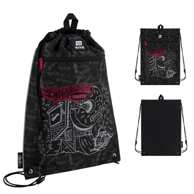 Сумка для обуви Kite 601M «Hot Wheels»-2 Kite - фото 1