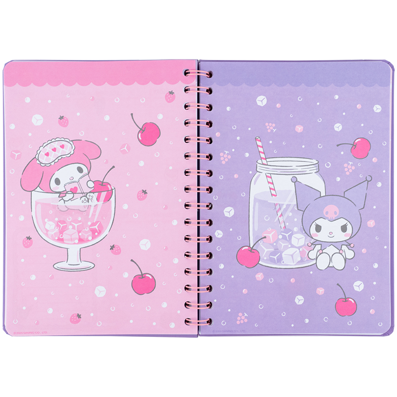 Ежедневник на спирали, твердая обложка, Hello Kitty-1 (HK25-438-1) Kite - фото 2