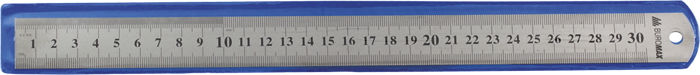 Лінійка сталева, 30см. BuroMax - фото 2