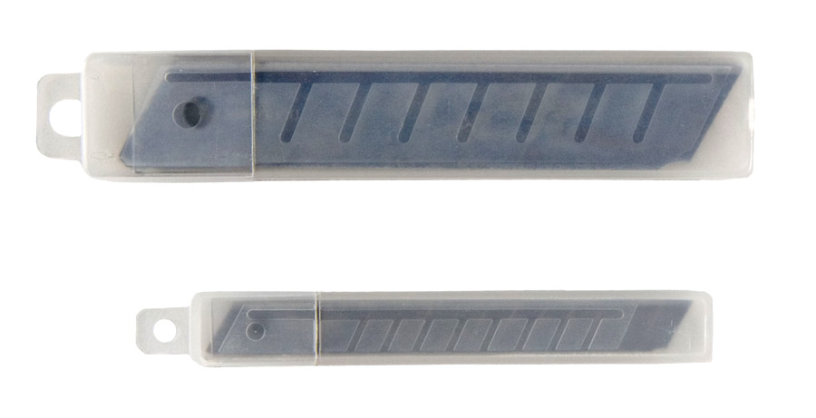 Лезвие сменное для канцелярского ножа 18мм., 10шт./уп. BuroMax - фото 2