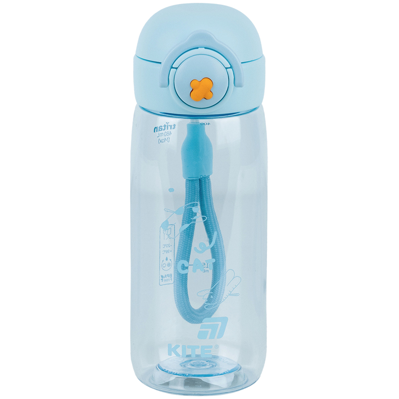 Пляшечка для води, 480 мл, блакитна (K25-1236-2) Kite - фото 2