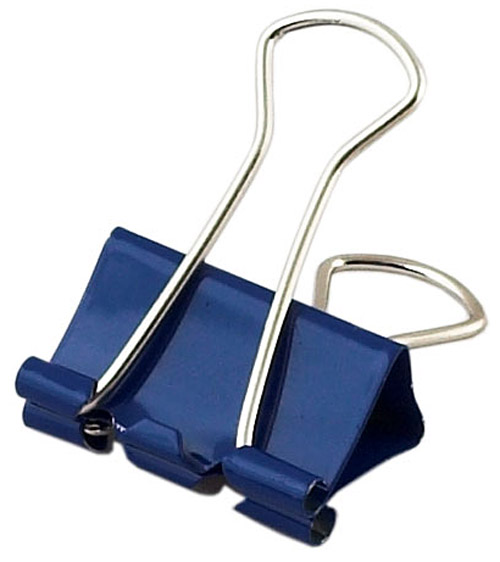 Зажим-биндер цветной 19мм., 12шт./уп., туба, ассорт. BuroMax - фото 6