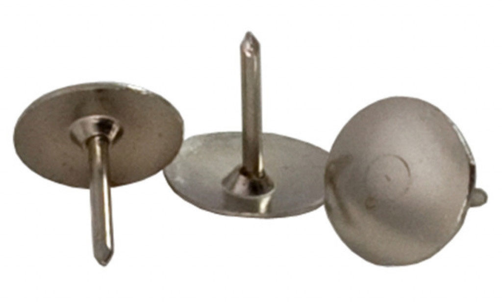 Кнопки металеві 100шт/уп., никель. BuroMax - фото 3