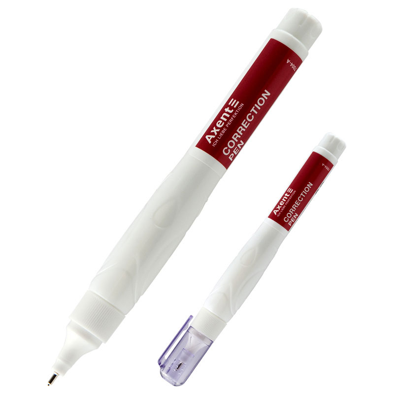 Корректор-ручка 12мл., металлический наконечник Axent - фото 1