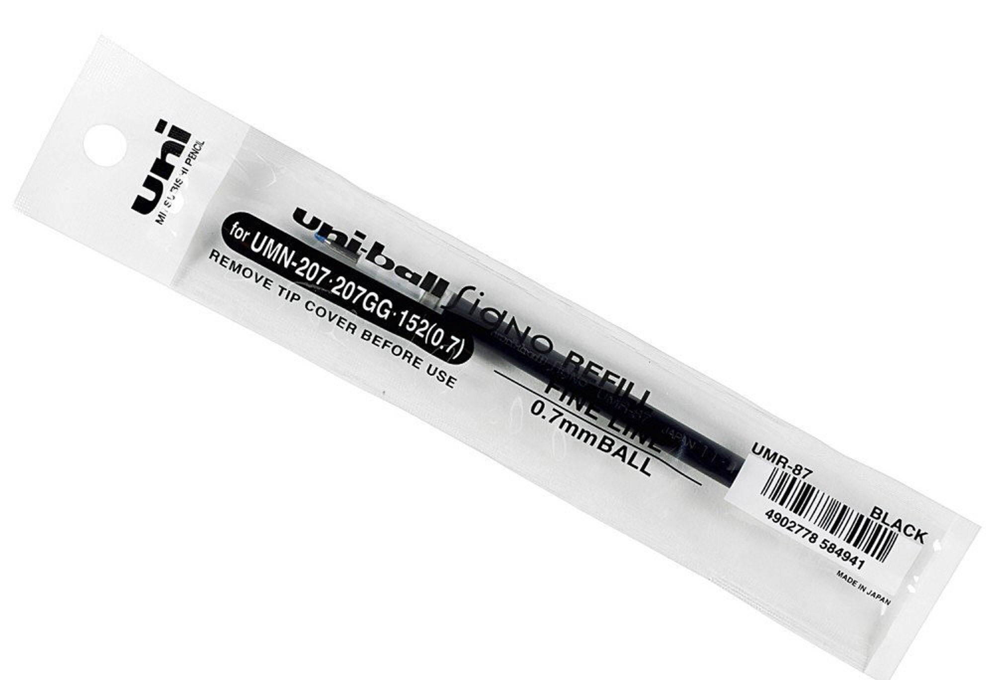 Стержень гелевий uni-ball Signo 207 0.7мм., чорн. Uni - фото 4