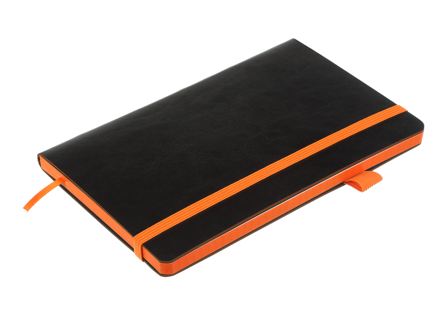 Книга записна CONCEPT, А5 (125*195мм.), 96л., кл., черно-помар. BuroMax - фото 4