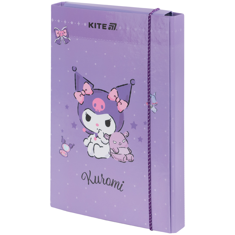 Папка для зошитів В5 на гумці картон, Hello Kitty-2 (HK25-210-2) Kite - фото 1