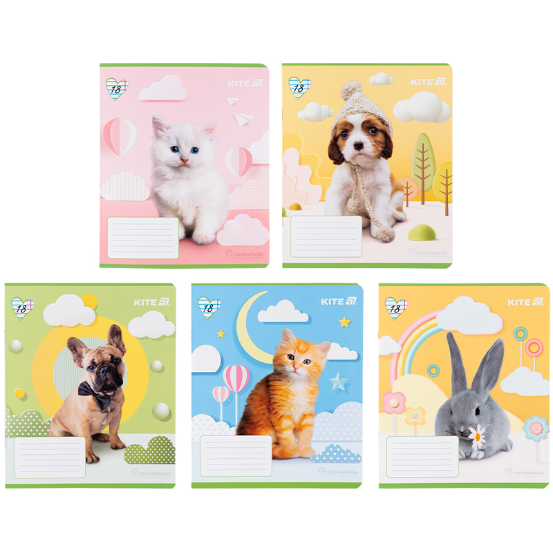 Тетрадь 18 лист., лин., софт-тач + УФ лак, RH (R25-237) Kite - фото 8